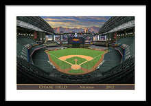 Load image into Gallery viewer, Chase Field 2012 - Framed Print
