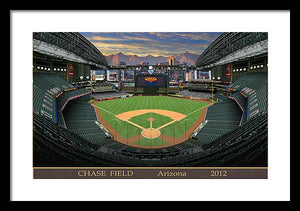 Chase Field 2012 - Framed Print