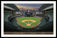 Load image into Gallery viewer, Chase Field 2012 - Framed Print
