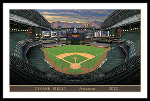 Chase Field 2012 - Framed Print