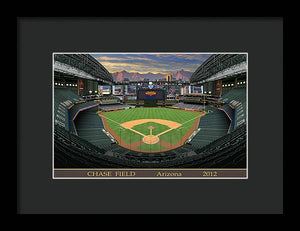 Chase Field 2012 - Framed Print