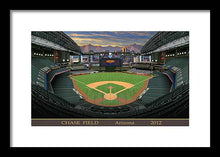 Load image into Gallery viewer, Chase Field 2012 - Framed Print
