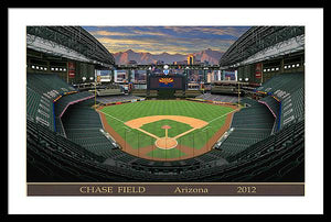 Chase Field 2012 - Framed Print