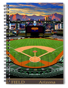 Chase Field 2012 - Spiral Notebook