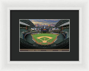 Chase Field 2012 - Framed Print