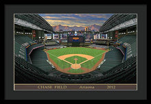 Load image into Gallery viewer, Chase Field 2012 - Framed Print
