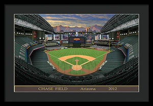 Chase Field 2012 - Framed Print