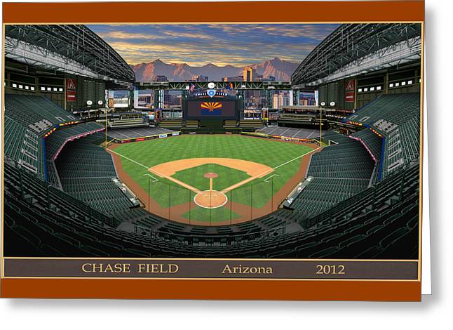 Chase Field 2012 - Greeting Card