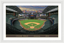 Load image into Gallery viewer, Chase Field 2012 - Framed Print
