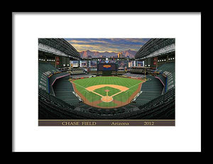 Chase Field 2012 - Framed Print