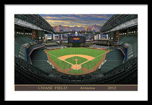 Load image into Gallery viewer, Chase Field 2012 - Framed Print
