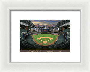 Chase Field 2012 - Framed Print