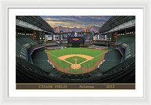 Load image into Gallery viewer, Chase Field 2012 - Framed Print
