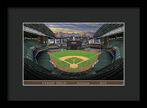 Chase Field 2012 - Framed Print