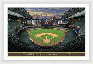 Chase Field 2012 - Framed Print