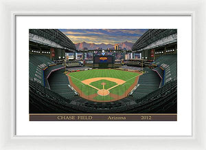 Chase Field 2012 - Framed Print