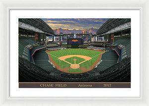 Chase Field 2012 - Framed Print