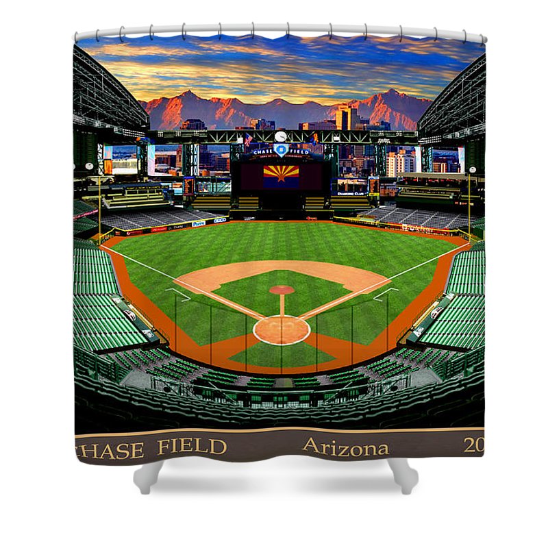 Chase Field 2012 - Shower Curtain