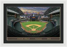 Load image into Gallery viewer, Chase Field 2012 - Framed Print
