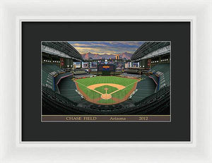 Chase Field 2012 - Framed Print