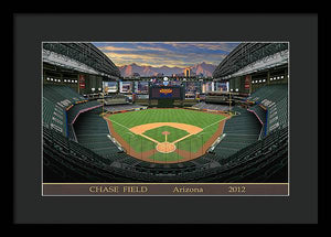 Chase Field 2012 - Framed Print