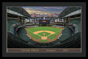 Chase Field 2012 - Framed Print