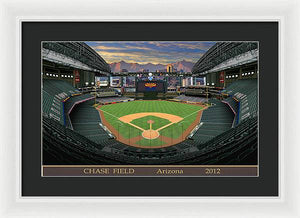 Chase Field 2012 - Framed Print