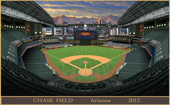 Chase Field 2012 - Art Print