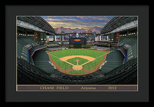 Load image into Gallery viewer, Chase Field 2012 - Framed Print
