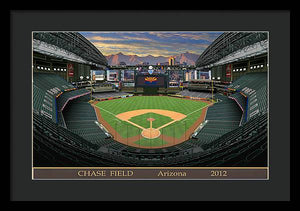 Chase Field 2012 - Framed Print