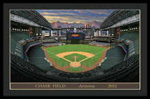 Load image into Gallery viewer, Chase Field 2012 - Framed Print
