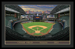 Chase Field 2012 - Framed Print