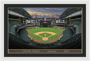 Chase Field 2012 - Framed Print