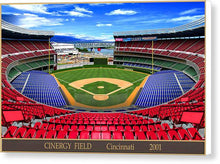 Load image into Gallery viewer, Cinergy Field 2001 - Canvas Print
