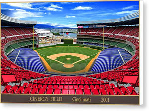 Cinergy Field 2001 - Canvas Print