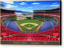 Load image into Gallery viewer, Cinergy Field 2001 - Canvas Print
