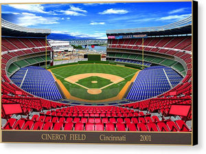 Cinergy Field 2001 - Canvas Print