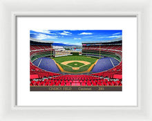 Load image into Gallery viewer, Cinergy Field 2001 - Framed Print
