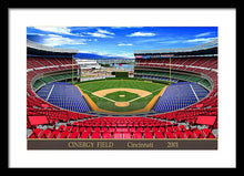 Load image into Gallery viewer, Cinergy Field 2001 - Framed Print
