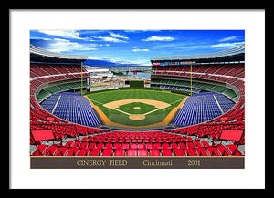 Cinergy Field 2001 - Framed Print