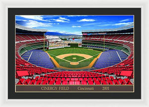 Cinergy Field 2001 - Framed Print