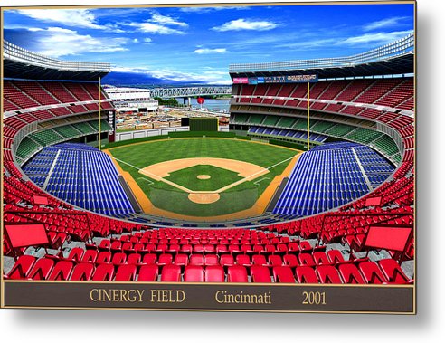 Cinergy Field 2001 - Metal Print