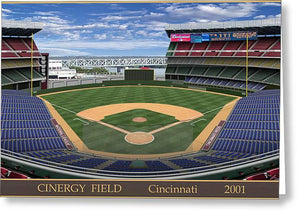 Cinergy Field 2001 - Greeting Card