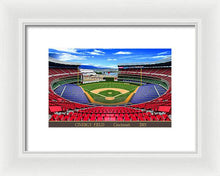 Load image into Gallery viewer, Cinergy Field 2001 - Framed Print
