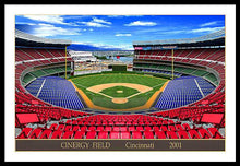 Load image into Gallery viewer, Cinergy Field 2001 - Framed Print
