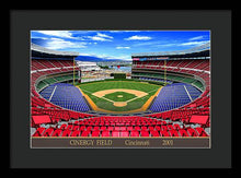 Load image into Gallery viewer, Cinergy Field 2001 - Framed Print
