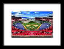 Load image into Gallery viewer, Cinergy Field 2001 - Framed Print
