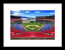 Load image into Gallery viewer, Cinergy Field 2001 - Framed Print
