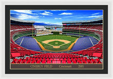 Load image into Gallery viewer, Cinergy Field 2001 - Framed Print
