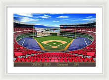 Load image into Gallery viewer, Cinergy Field 2001 - Framed Print
